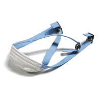 Qui Respecte L'environnement respirable Imperméable Réglable PVC Américain Sport Doux Coupe Football Casque Jugulaire