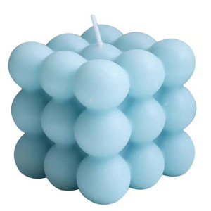 Romantic Rubik's Cube Ball Aromatherapy Bubble Candle Colorful Scented Soy Wax Candles