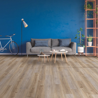 Plancher en vinyle LVP à clipser au design moderne, plancher en vinyle de luxe LVP 22 mm, plancher SPC avec texture