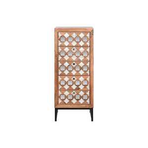 Mango <b>Mirror</b> <b>Chest</b> <b>of</b> <b>Drawers</b> 45cm Broad 35cm Prof 106cm High Natural - Product Image 2