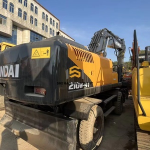 Excavadora de Ruedas Usada HYUNDAI 210W-9T de 21 Toneladas, Eficiente para Demolición y Construcción Pesada - Product Image 1