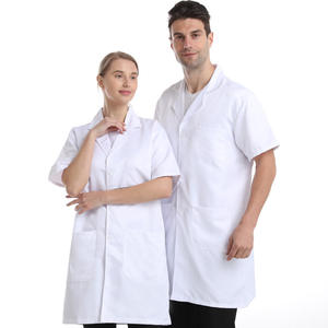 Blouse <span class=keywords><strong>de</strong></span> laboratoire en spandex blanc à manches longues personnalisable pour l'usine alimentaire, atelier anti-poussière, protection du travail, vêtements <span class=keywords><strong>de</strong></span> travail <span class=keywords><strong>de</strong></span> protection - Product Image 6