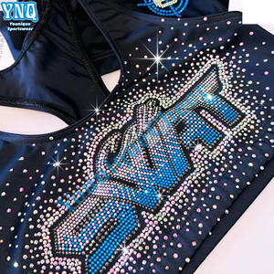 Горячая распродажа, веселая, горячая фиксация, индивидуальная термопереводная Футболка со стразами - Product Image 1