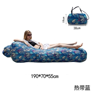 Lit <span class=keywords><strong>gonflable</strong></span> adulte Portable moderne pour Camping plage remplissage automatique canapé paresseux extérieur Festival de musique utilisation de salon pliable - Product Image 4