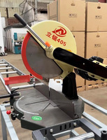 Scie à onglet électrique de précision à tête unique pour la découpe de profilés en aluminium à 45 et 90 degrés pour la production de fenêtres et de portes