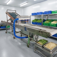 Récolteuse de micro-légumes Moxin à haute productivité, 3500 plateaux par jour pour les exploitations agricoles commerciales