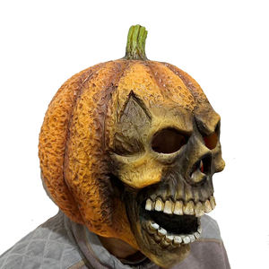 Máscara <span class=keywords><strong>de</strong></span> <span class=keywords><strong>Calavera</strong></span> <span class=keywords><strong>de</strong></span> Calabaza <span class=keywords><strong>de</strong></span> Terror Novedosa para Disfraz <span class=keywords><strong>de</strong></span> Halloween, Máscara <span class=keywords><strong>de</strong></span> <span class=keywords><strong>Calavera</strong></span> <span class=keywords><strong>de</strong></span> Látex <span class=keywords><strong>Realista</strong></span> y Espeluznante para Adultos - Product Image 4