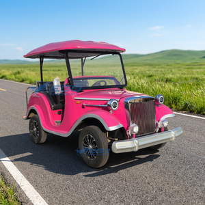 Voiture électrique classique vintage personnalisée de couleur premium pour mariage et visites touristiques avec 4 roues - Product Image 1