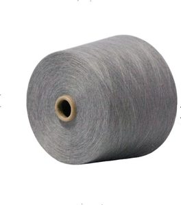 Fil à coudre Qianshou haute résistance, haute ténacité, 16S/5 plis, 100% polyester, filé à anneaux, recyclable, pour la confection de gants et chaussettes en tissu brut - Product Image 1