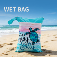 Sac étanche personnalisé pour fête estivale à la plage, imprimé, portable, anti-fuite, pour maillots de bain et voyages à la plage