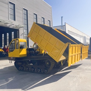 Camion benne hydraulique 12 tonnes 10 chenilles multifonctionnel agricole tout-terrain neuf à conduite à gauche - Product Image 4