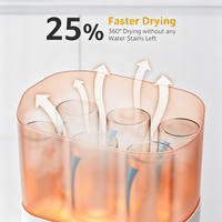 Sterilisator Uap Bayi Operasi Satu Tombol Mudah, Sterilisator Botol Bayi Elektrik dan Pengering