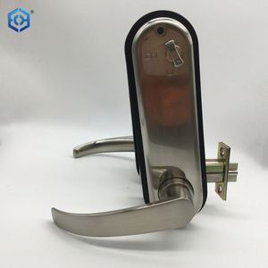 Le code en alliage de zinc argenté verrouille le pêne dormant à usage moyen mécanique de surface de serrure de bouton poussoir - Product Image 4