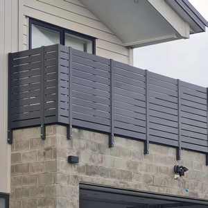 アルミ製エコフレンドリーDIYガーデンゲート、売れ筋商品、住宅・農場用装飾木目パネル、耐久性のあるアルミフェンス - Product Image 4