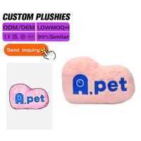 Peluche Anime Personnalisée, Figurine Douce Rembourrée, Logo Personnalisé, Service OEM, Remplissage Coton PP pour Cadeaux, Vente en Gros