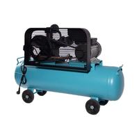 Portable 220V 70L 2.2KW 1020 tr/min réservoir de gaz compresseur d'air Piston lubrification moteur à courant alternatif refroidi à l'air pour une utilisation dans les mines industrielles