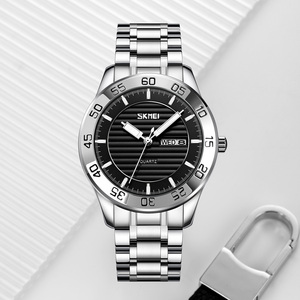 Montre à quartz de luxe personnalisée pour homme, bracelet en acier inoxydable, étanche, très vendue, montre-bracelet professionnelle, vente en gros, usine chinoise - Product Image 2