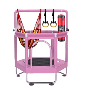 <span class=keywords><strong>Trampoline</strong></span> d'intérieur silencieux <span class=keywords><strong>pour</strong></span> enfants, petit filet <span class=keywords><strong>de</strong></span> protection hexagonal rebondissant <span class=keywords><strong>Trampoline</strong></span> jouet <span class=keywords><strong>pour</strong></span> enfants - Product Image 4