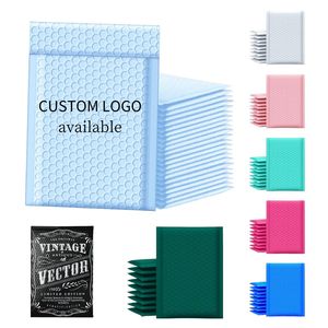 Sobres de Envío Negros Impermeables de Polietileno con Burbujas, Embalaje Personalizado Ctcx, Sobres Ecológicos de 6x10, Bolsa de Envío con Burbujas - Product Image 1