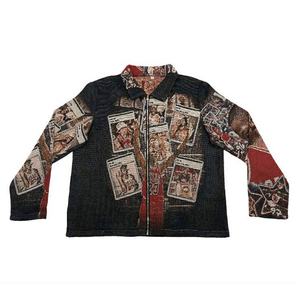 La Mejor Chaqueta de Tapicería Retro de Michael de China, Chaqueta de Tapicería Gráfica de Baloncesto para Hombre, de Manga Larga - Product Image 2