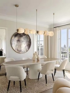 Lustre de plafond LED moderne noir et or avec quincaillerie pour salle à manger, salon, <span class=keywords><strong>luminaire</strong></span> suspendu - Product Image 2