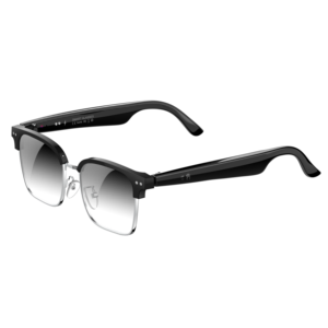 Lunettes <span class=keywords><strong>audio</strong></span> W100D AI - Traduction <span class=keywords><strong>en</strong></span> <span class=keywords><strong>direct</strong></span> <span class=keywords><strong>en</strong></span> 164 langues, IP67, 25g, IA à vie gratuite, 10h de musique, appels, cadre <span class=keywords><strong>en</strong></span> métal, charge magnétique - Product Image 1