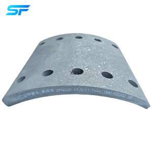 Forro de Freno para Camiones Pesados <span class=keywords><strong>Volvo</strong></span> Ford CNHTC SINOTRUK DONG FENG JIE FANG Shacman, JIN JIA MAN KA para BPW220 - Product Image 3