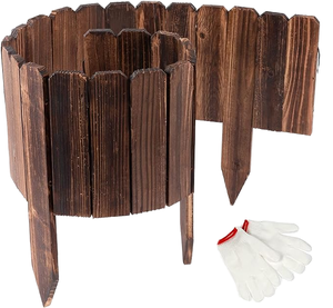 Tùy chỉnh mô hình 3D linh hoạt hiện đại hemlock vân sam gỗ hàng rào cảnh quan biên giới trang trí vườn viền sân hàng rào thiên nhiên - Product Image 4