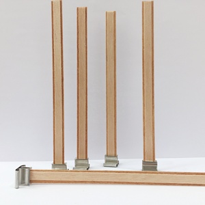 Double Wooden <strong>Wick</strong> <strong>Candle</strong> <strong>Wick</strong> Wood <strong>Candles</strong> Core <strong>Wick</strong> Paraffin <strong>Candle</strong> DIY Making Supplies - Product Image 2