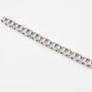 304Stainless Steel 40HP Hollow Pin Driving Conveyor Bush Chain For CNC Machine