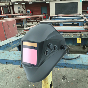 <span class=keywords><strong>Casque</strong></span> de soudage à assombrissement automatique ajusté par un bouton externe <span class=keywords><strong>Casque</strong></span> de protection par soudage laser - Product Image 6