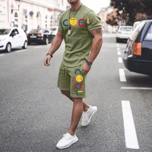 Ensemble de survêtement pour homme YX YRFS-8803 2025, vêtements de sport d'été, décontracté, grande taille, séchage rapide, respirant, léger, numérique - Product Image 5