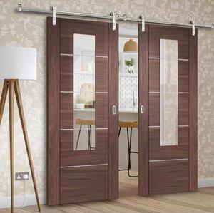 Fournisseur chinois <span class=keywords><strong>de</strong></span> premier plan <span class=keywords><strong>de</strong></span> portes coulissantes intérieures modernes en bois <span class=keywords><strong>avec</strong></span> <span class=keywords><strong>miroir</strong></span> - Product Image 2