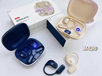 Audífonos Inalámbricos TWS JM20 con Gancho para la Oreja, Carga Tipo C, Controlador Dinámico, Sonido Estéreo, Audífonos Deportivos Inalámbricos para Música