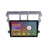 For Toyota Vios Yaris 2008-2013 Car for DVD Player Android 14 Stereo GPS Navigation 2Din Cheap Multimedia Video Player Radio