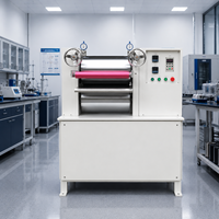 Machine de pressage à rouleaux pour batteries au lithium, personnalisée OEM, pour la production en ligne en laboratoire et le laminage d'électrodes