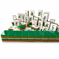 Ensemble de Mahjong américain de qualité supérieure, 160 pièces, en acrylique à 4 couches, design de sac de golf personnalisé, taille standard, ensemble de jeu, cadeau pour adultes