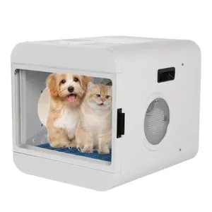 Hund und für Haustiere Salon 2 In 1 Haar gebläse Blasen Auto-Clean Groom ing Stand Trockner Pet Dryer Box