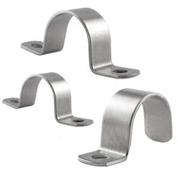 Support de câble sur mesure, pince de 25 mm, type P, type C, pince en acier inoxydable