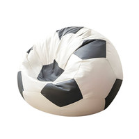 Nouveau ballon de Football forme pouf chaises Football relaxant paresseux pouf haute qualité moderne poufs chaise repose-pieds