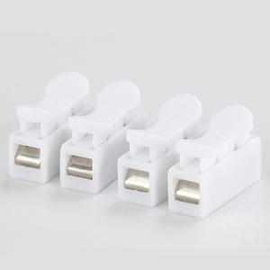 Hete Verkopende CH-2 Elektrische Snelstrip Licht Snelle Persaansluitingen <span class=keywords><strong>2P</strong></span> Plastic Push Draad <span class=keywords><strong>Terminal</strong></span> Blok Pc Behuizing - Product Image 6