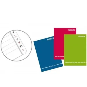 Livre d'adresses alphabétique A5, merchandising personnalisé - Product Image 1