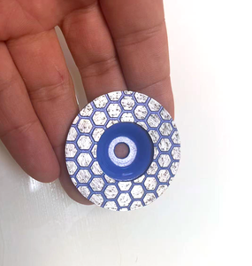 Disque de meulage multifonctionnel à design hexagonal de 45mm pour la porcelaine, le grès et la céramique. - Product Image 3
