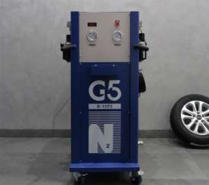 Station de remplissage d'azote numérique intérieure G5 CE, gonfleur de pneus automatique pour 2 pneus de voiture, 150 psi, pour utilisation en véhicule - Product Image 4