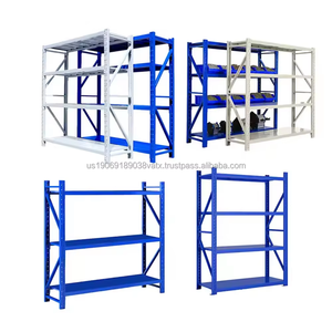 Supports de rangement en acier de haute technologie du fabricant Protection contre la corrosion Plancher de mezzanine en métal Nouveau support d'entrepôt de haute technologie - Product Image 1