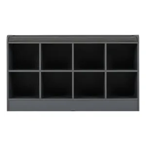 <span class=keywords><strong>Banc</strong></span> à <span class=keywords><strong>chaussures</strong></span> pliable moderne avec coussin, meuble de rangement pour entrée, 8 cubes, mobilier de maison pour l'organisation et le rangement dans l'entrée et le salon - Product Image 3