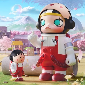 Vente en gros de figurines de collection authentiques POPMART MEGA SPACE <span class=keywords><strong>MOLLY</strong></span> 400% Collection 2022 Heartthrob - Product Image 2