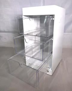 Vitrines de présentation personnalisées en métal et <span class=keywords><strong>plastique</strong></span> pour les magasins de tabac et de cigarettes, les bijoux, les vitrines à cigarettes - Product Image 3