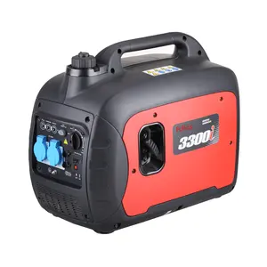 Generator Inverter daya berperingkat 2300Watt mesin bensin/bensin FP3300i