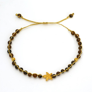 Zogxin Colorful Agate <b>Bracelet</b> Women's Heart Star Charm Beaded Jewelry Gift Fashion <b>Bracelets</b> - Product Image 5